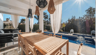 Una magnífica zona de descanso y diversión