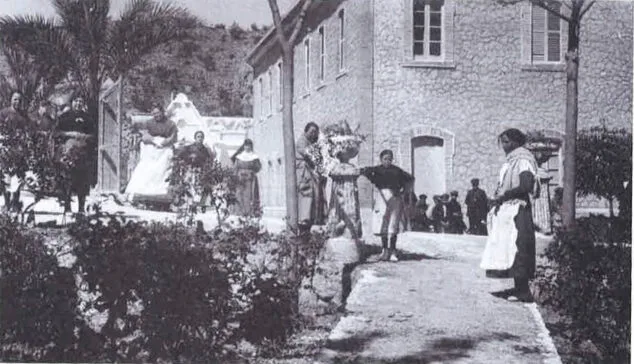 usuarios de fontilles hacia 1924 foto del libro fontilles el modelo valenciano de colonia sanitaria
