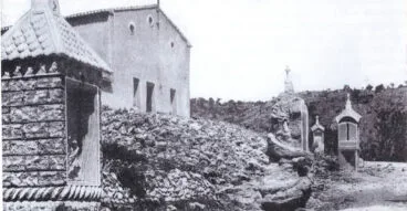 Vía Crucis desaparecido de Fontilles –  Imagen del libro ‘Fontilles. El modelo valenciano de colonia sanitaria’