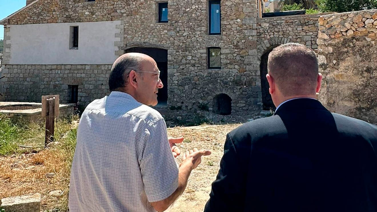 Visita de la Diputación de Alicante a Xaló