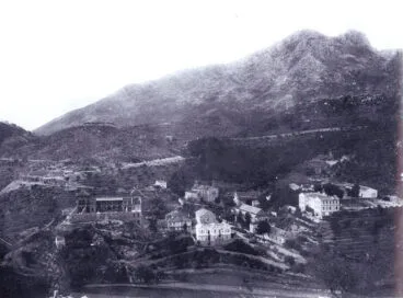 Vista del recinto hacia 1927 –  Foto del libro ‘Fontilles. El modelo valenciano de colonia sanitaria’