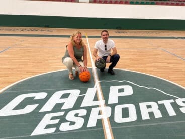 Ana Sala visita las nuevas instalaciones del pabellón Domingo Crespo