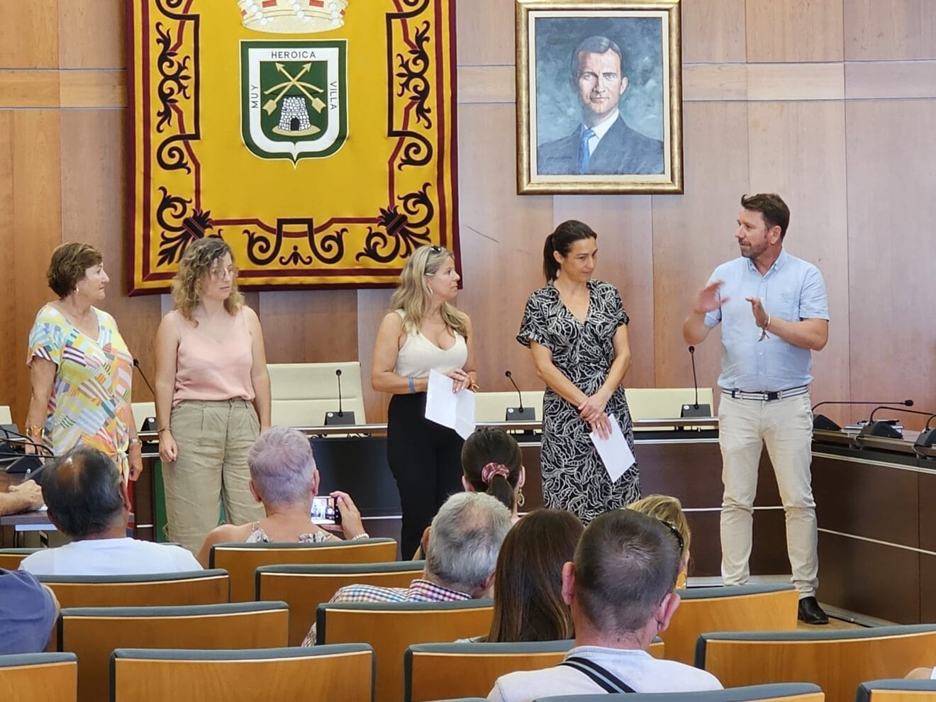 Bienvenida a los trabajadores del Plan de Empleo en Calp