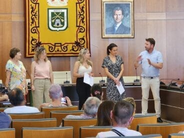 Bienvenida a los trabajadores del Plan de Empleo en Calp