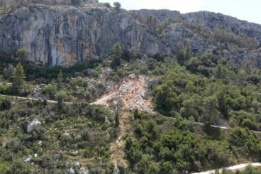 Camino en el Mirador del Xap, Benialí