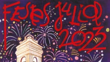 cartel de las fiestas de julio de pedreguer de 2023