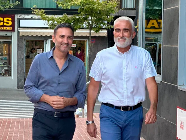 cesar sanchez y miguel crespo del partido popular de calp