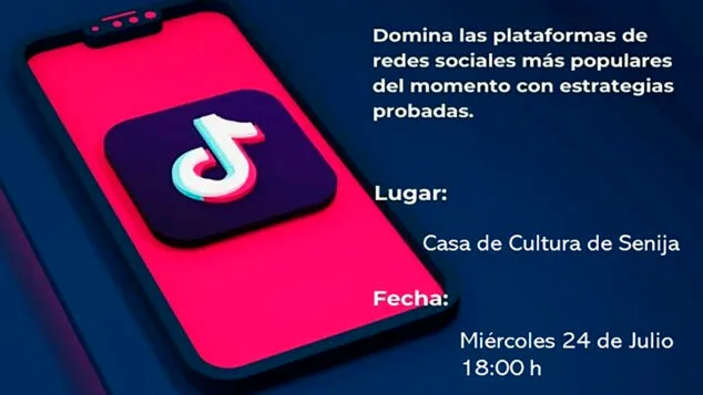 charla estrategias para crecer en tiktok e instagram