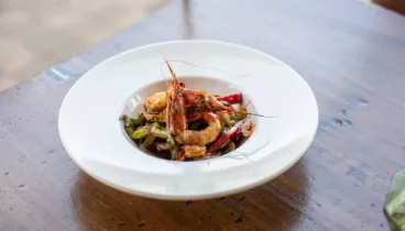 Cocina sofisticada en la que la calidad es la protagonista