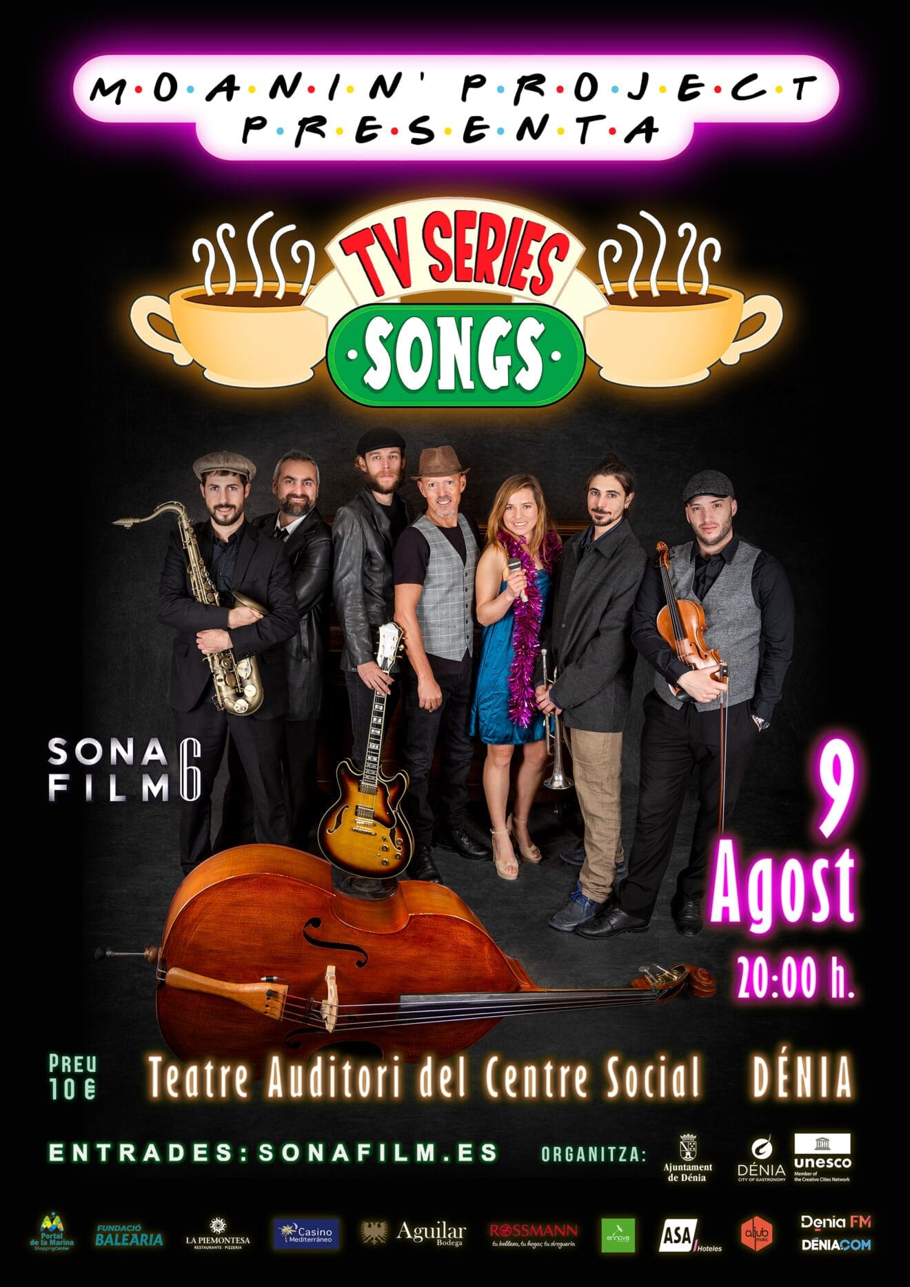 Concierto 'TV Series Songs' del Sonafilm en Dénia