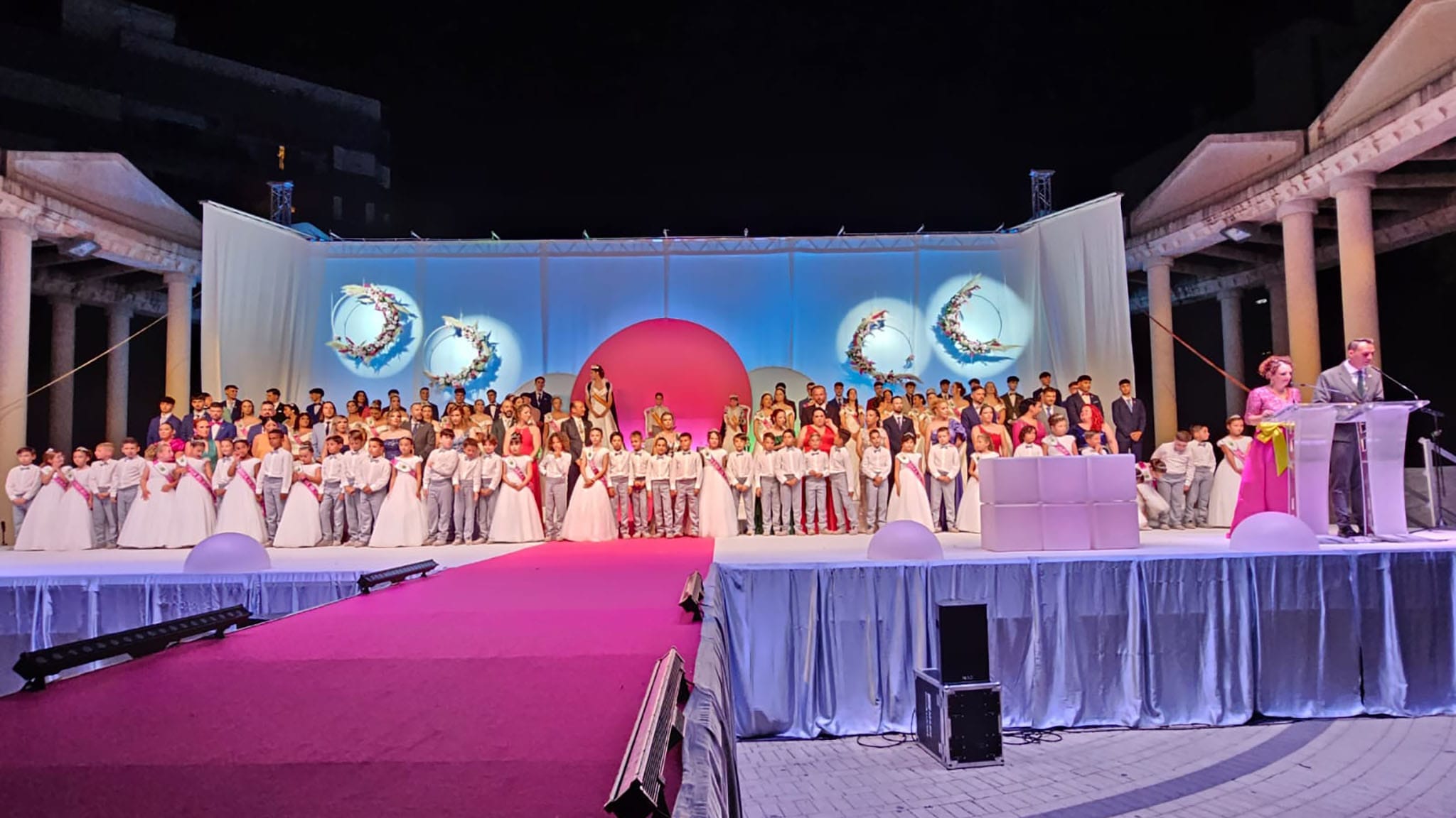 eleccion de las reinas y rey de las fiestas patronales de calp en 2024