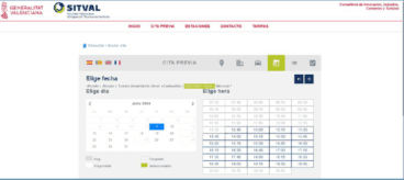 forma de pago en la nueva plataforma de sitval