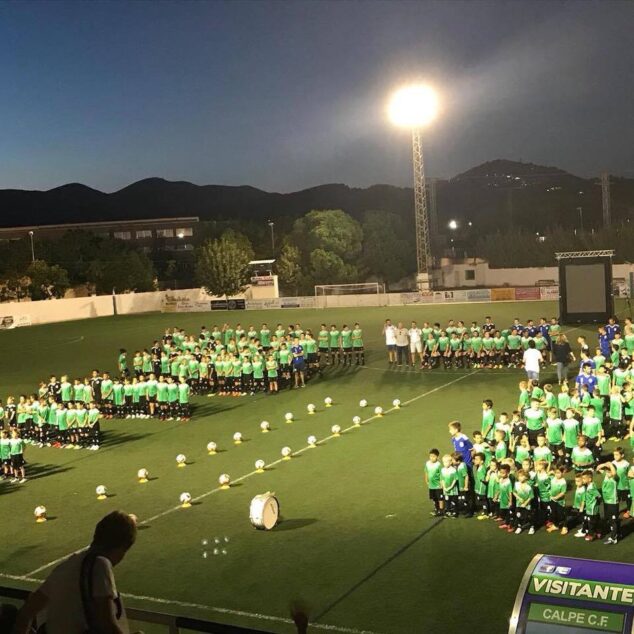 Imagen: Escuela de fútbol de Calp