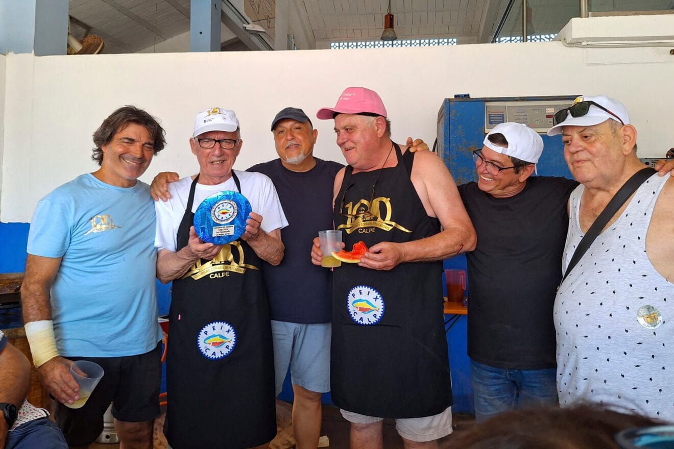Ganadores del Concurso de Calderos de las fiestas de la Virgen del Carmen de Calp 2024