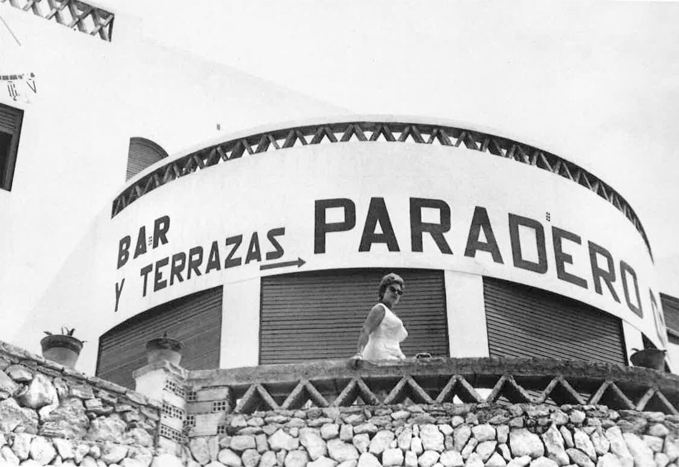 Hotel restaurante Paradero de Ifach en los 1960 - Imagen del libro ‘Calp blanc i negre’