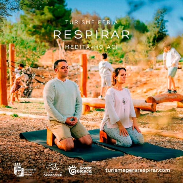 Imagen: Imagen de la campaña de turismo de Benitatxell