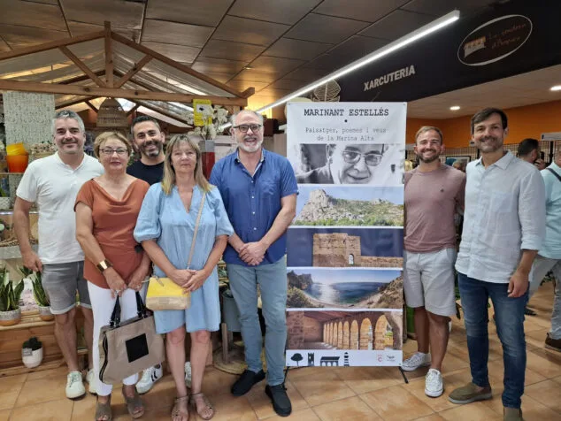 Imagen: Inauguración de la exposición 'Marinant Estellés' en Benitatxell