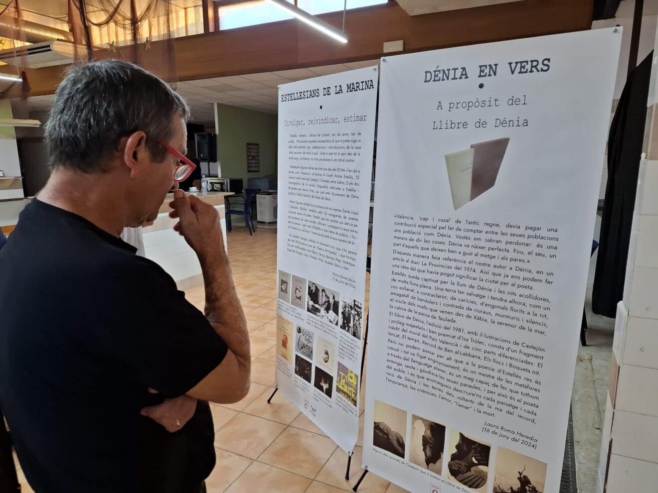 La exposición 'Marinant Estellés' en Benitatxell