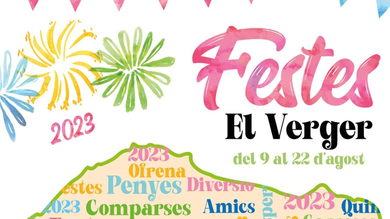Libro de fiestas patronales de El Verger de 2023