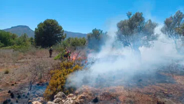 lugar del incendio en xalo