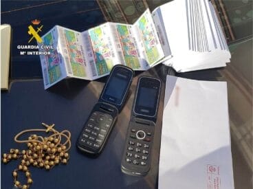 Material incautado del tocomocho