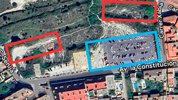 nuevas zonas aparcamiento en benissa