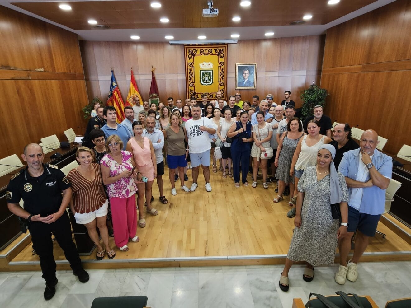 Nuevos trabajadores del Ayuntamiento de Calp