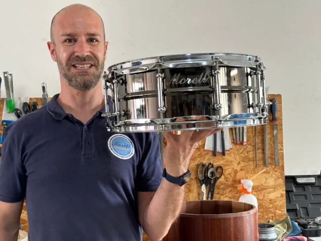 De ingeniero industrial a creador de un oficio único en toda España: el percusionista de Pedreguer que apostó por emprender 5 Imagen: Pieza de Morell Percussion