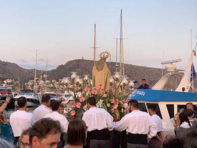 procesion de la virgen del carmen en moraira 2024 24