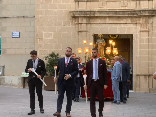 procesion del dia de sant jaume 2024 en benitatxell 13