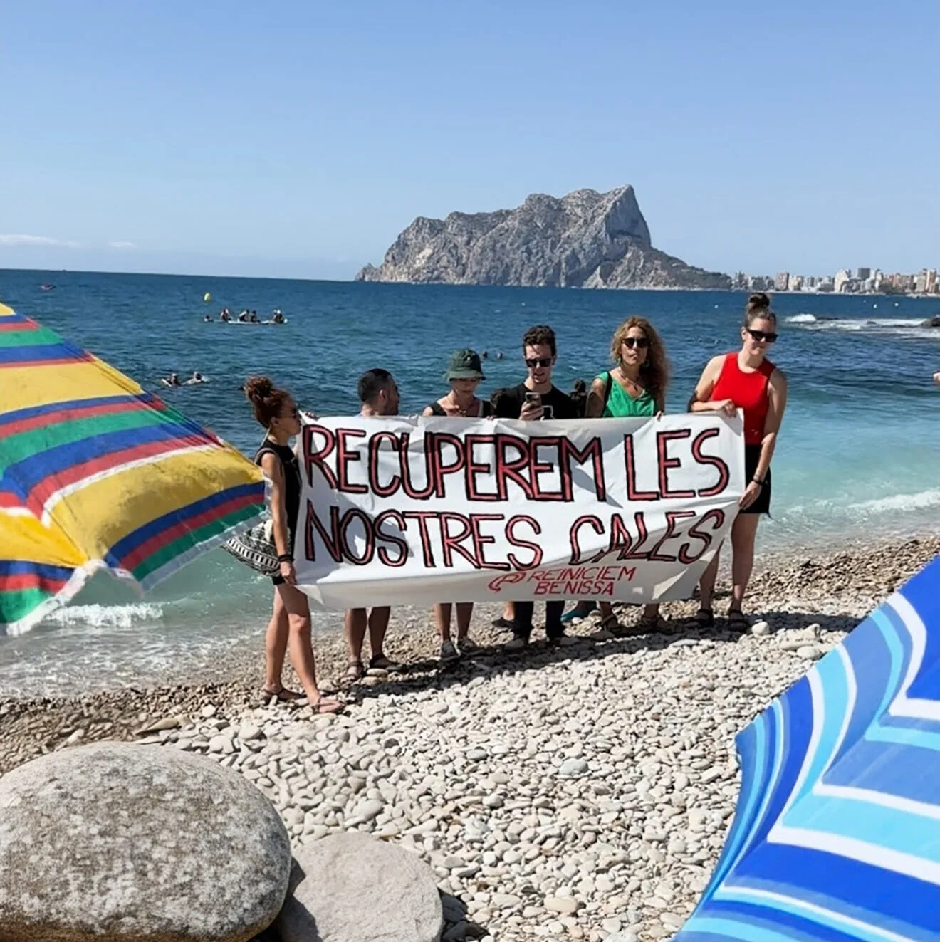 Protesta de Reiniciem Benissa