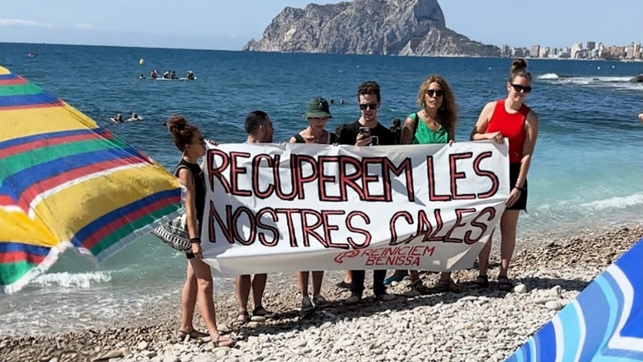 Protesta de Reiniciem Benissa dest