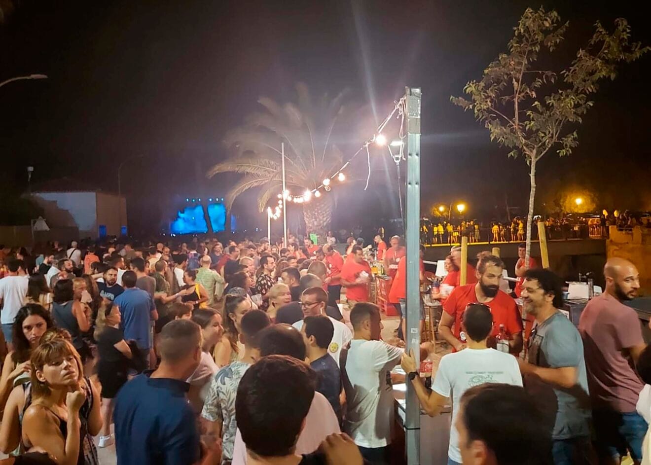 Público en el Almadrava Rock de 2022