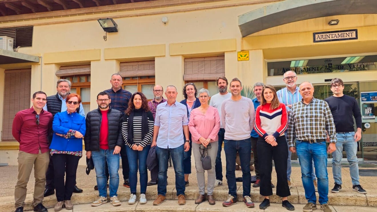 Representantes de Compromís en la Marina Alta