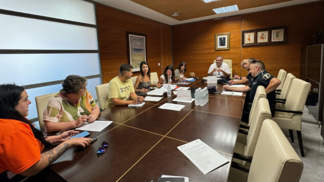 Imagen: Reunión de coordinación para las fiestas patronales de Calp 2024