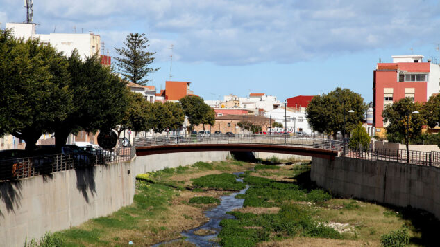 Imagen: Río Girona a su paso por El Verger en 2020 (archivo)