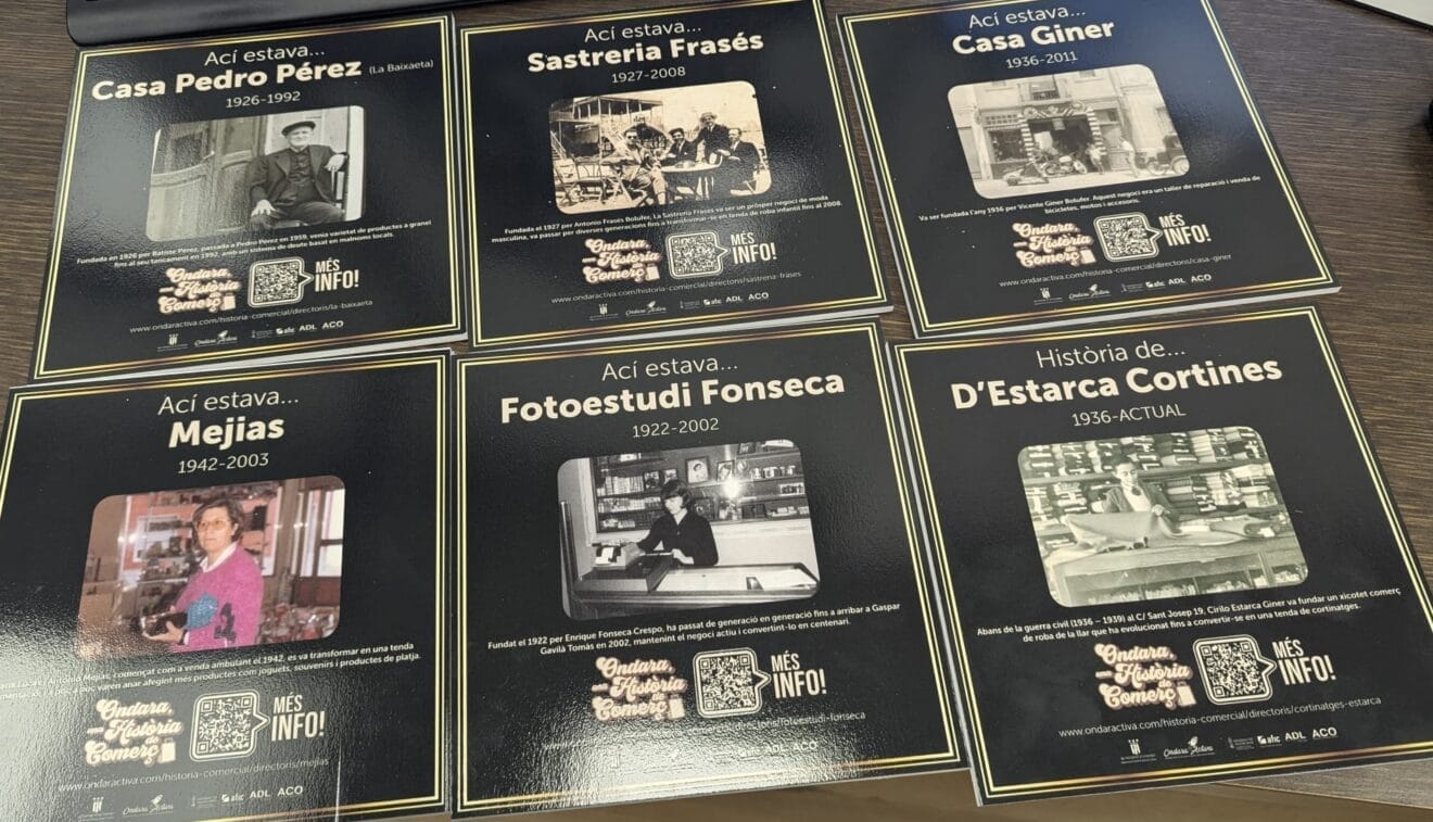 Los nuevos comercios históricos de Ondara que se suman a la