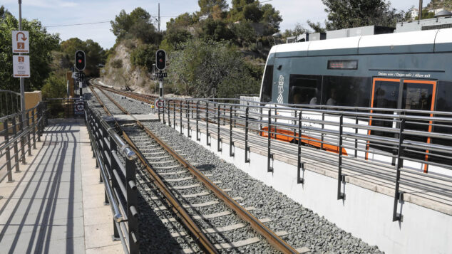 Imagen: TRAM Metropolitano de Alicante en Calp