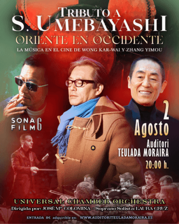 Tributo a Shigeru Umebayashi en el Auditori Teulada Moraira