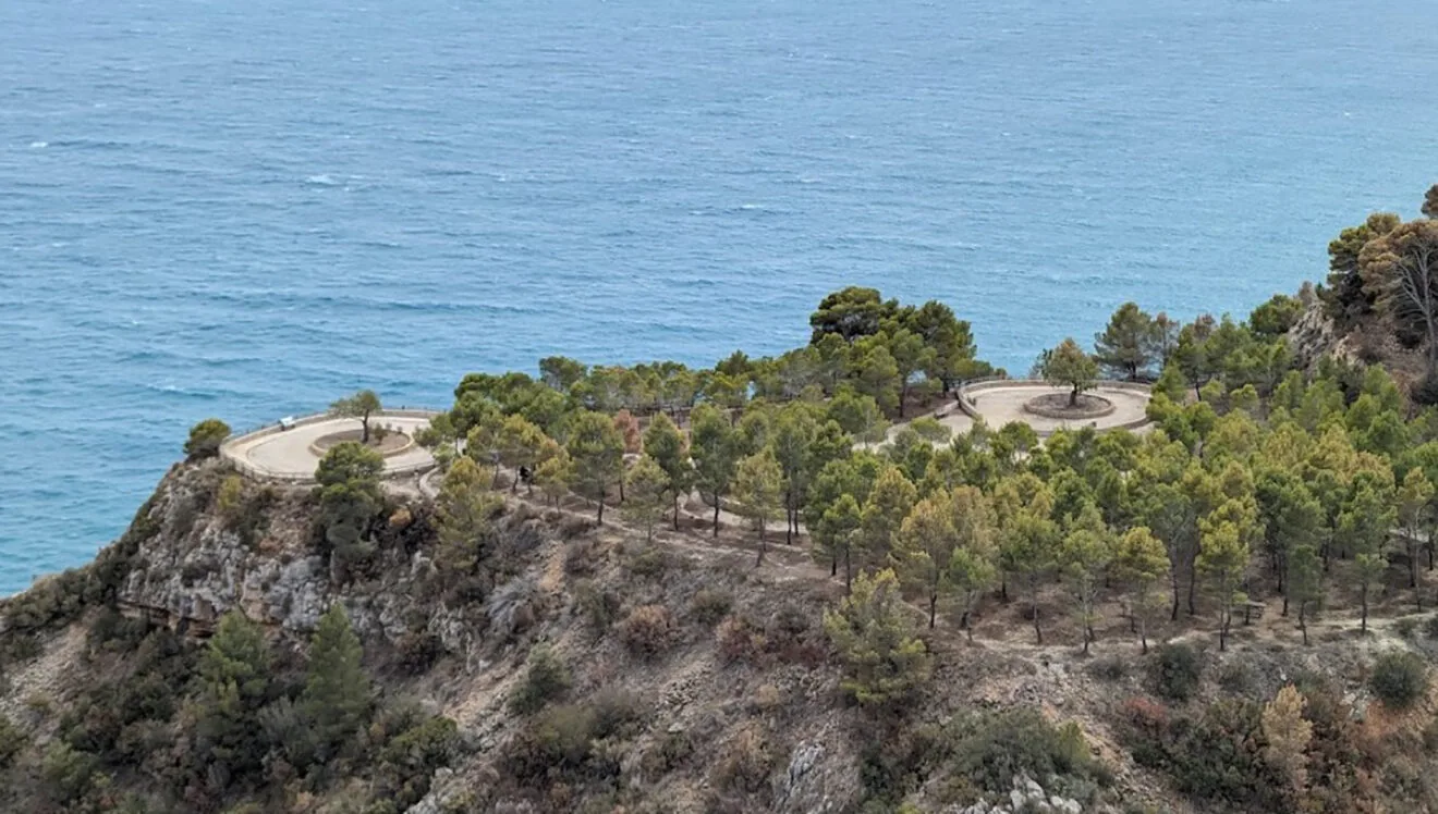 Vistas desde el mirador dels Testos. Max Davydov.