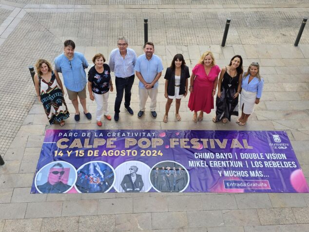 Imagen: Presentación del Calpe Pop Festival