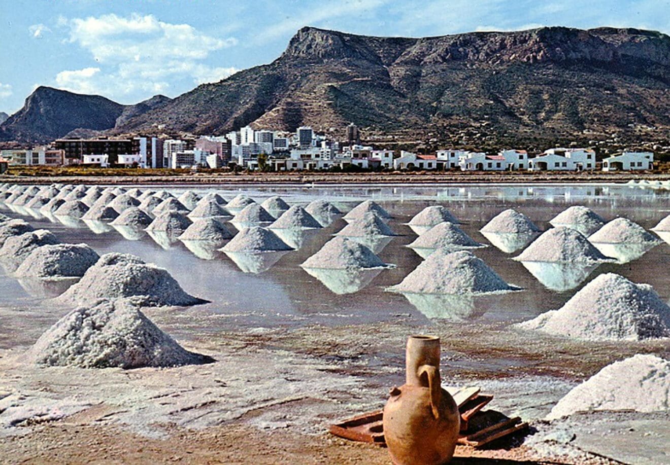 Antiguas Salinas de Calp. Historia de Calp.