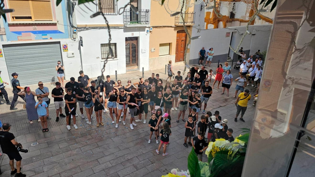 Asistentes al acto del Dia del Fadrí de Calp este 2024