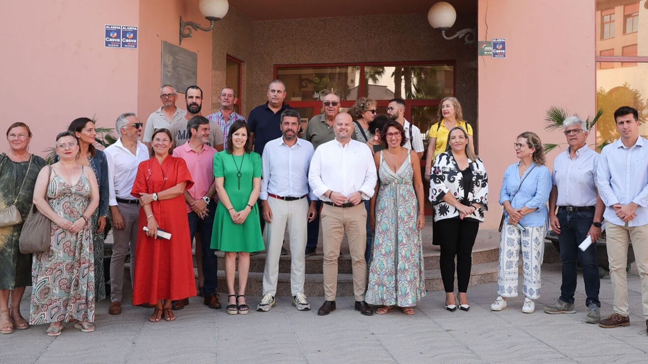 Carlos Mazón en el Ayuntamiento de Teulada Moraira