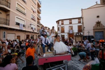 Carroza de quintos y quintas de Gata de Gorgos de 2024