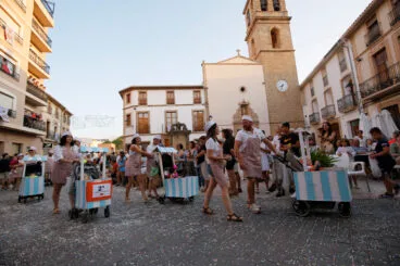 Carrozas y grupos a pie en las fiestas de Gata 2024 108