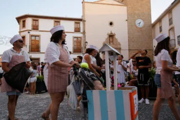 Carrozas y grupos a pie en las fiestas de Gata 2024 109