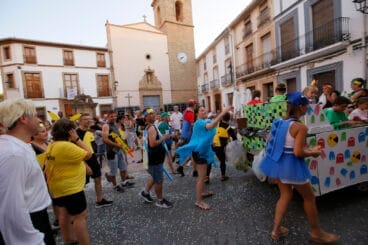 Carrozas y grupos a pie en las fiestas de Gata 2024 134