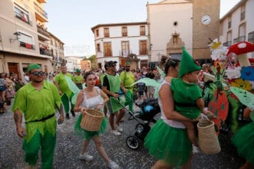 Carrozas y grupos a pie en las fiestas de Gata 2024 138