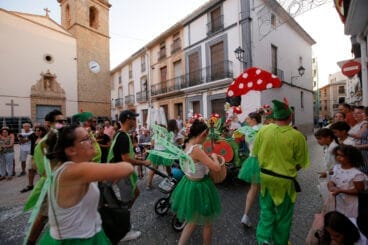 Carrozas y grupos a pie en las fiestas de Gata 2024 141